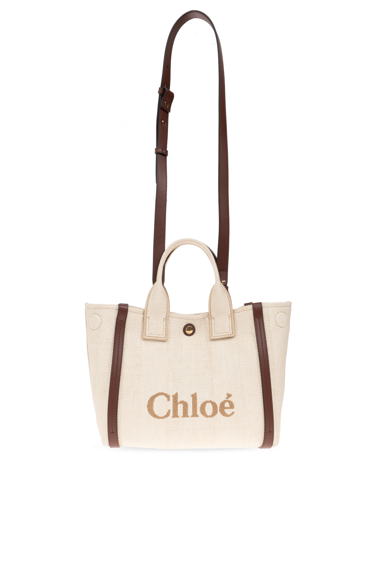 Cream Chloé 'Carry Small' tote bag Chloé - Vitkac AS